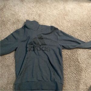 Adidas Gray Sweatshirt Hoodie